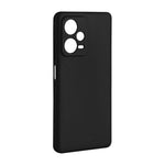 Zadní pogumovaný kryt FIXED Story pro Xiaomi Redmi Note 12 Pro+ 5G, černý - FIXED