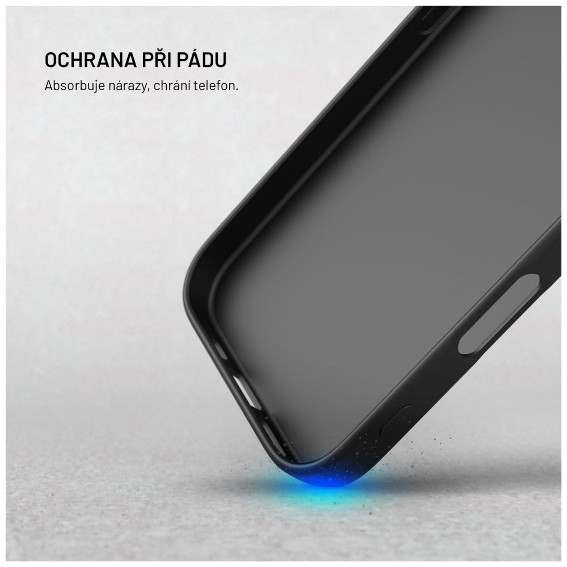 TPU gelový kryt FIXED ReStory pro Apple iPhone 17 Air, černý - FIXED