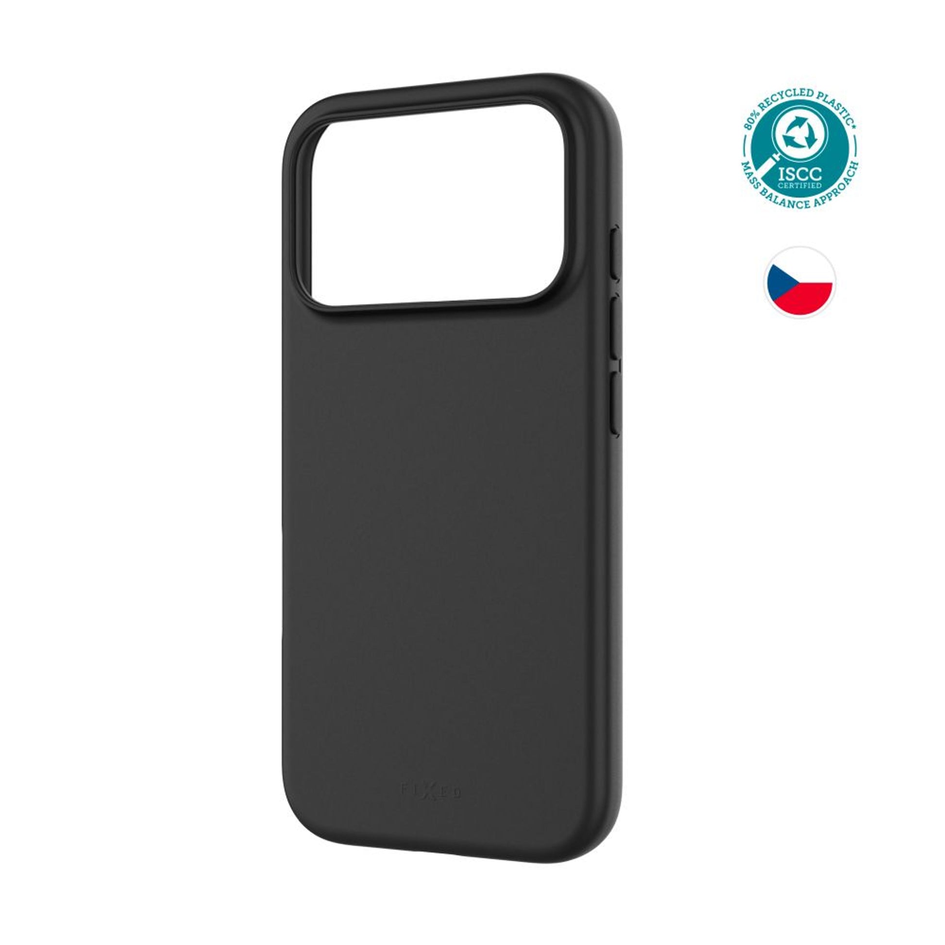 TPU gelový kryt FIXED ReStory pro Apple iPhone 17 Pro, černý - FIXED