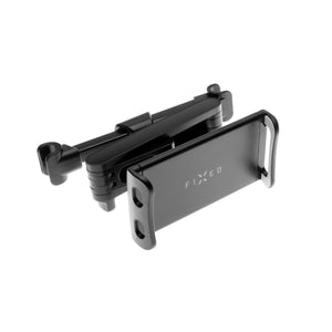 Univerzální držák pro tablety FIXED Tab Passenger 2 s uchycením do opěrky hlavy a s nastavitelným ramenem, černý - FIXED