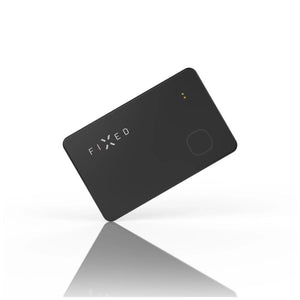 Smart tracker FIXED Tag Card s podporou Find My, bezdrátové nabíjení, černý - FIXED