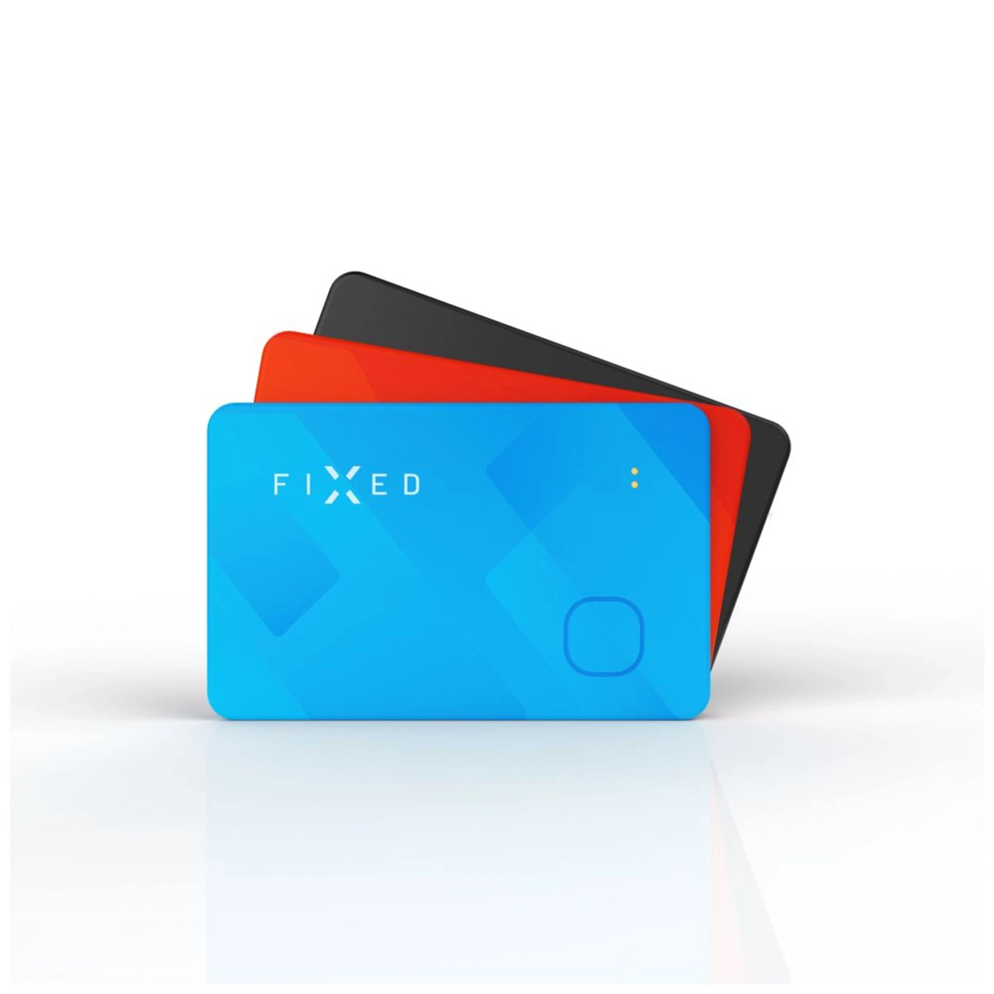 Smart tracker FIXED Tag Card s podporou Find My, bezdrátové nabíjení, černý - FIXED