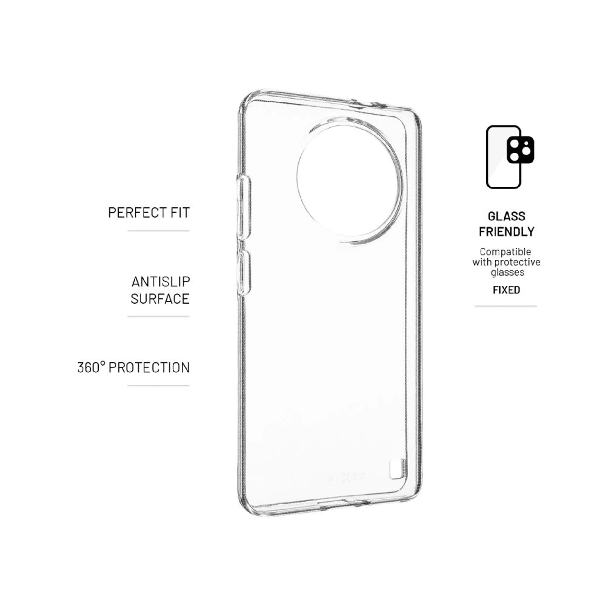 TPU gelový kryt FIXED Story pro ZTE Blade A73 5G, čirý - FIXED