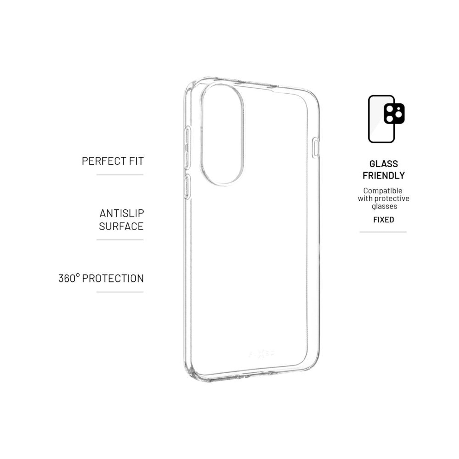 TPU gelový kryt FIXED Story pro OnePlus Nord 5, čirý - FIXED