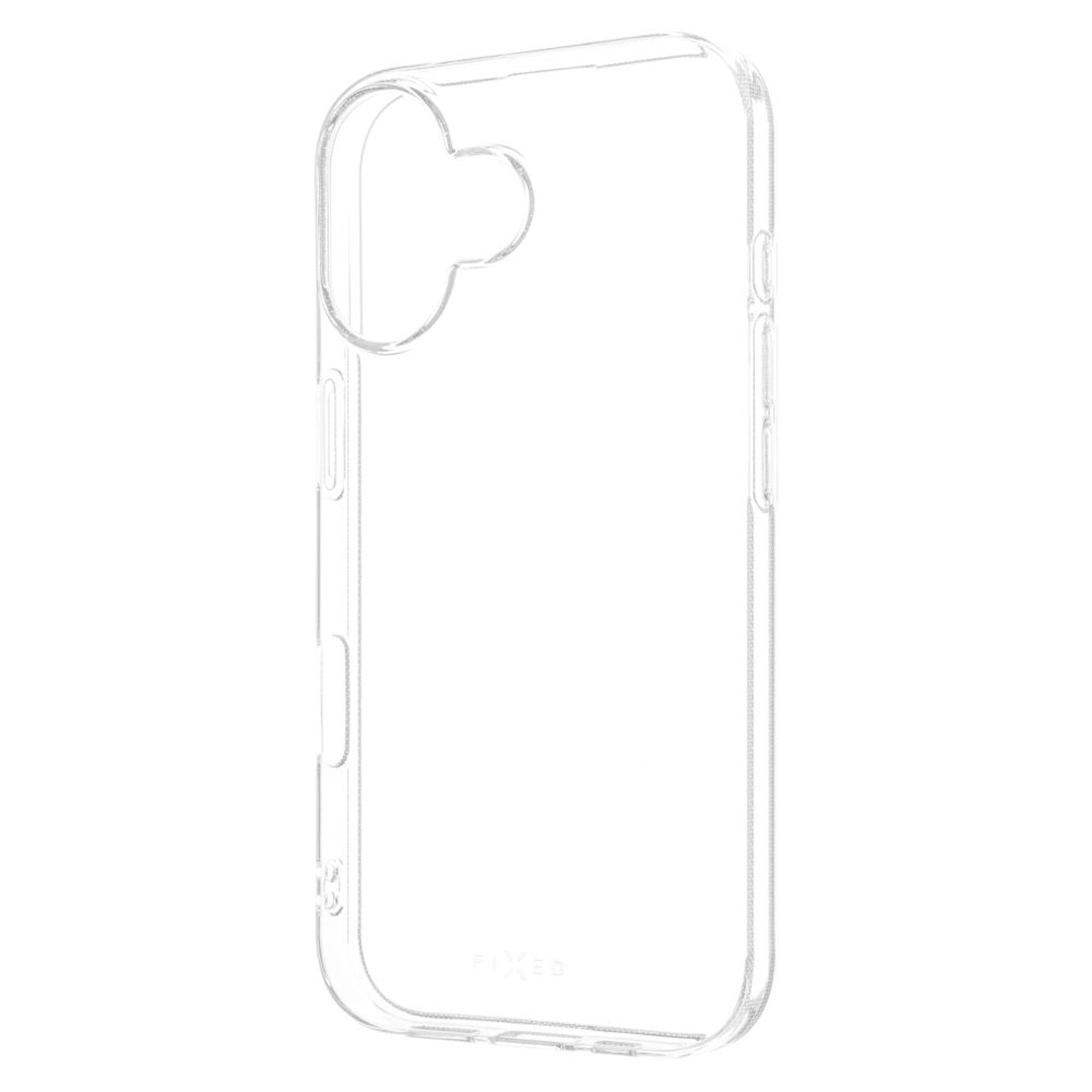 TPU gelový kryt FIXED Story AntiUV pro Apple iPhone 17, čirý - FIXED