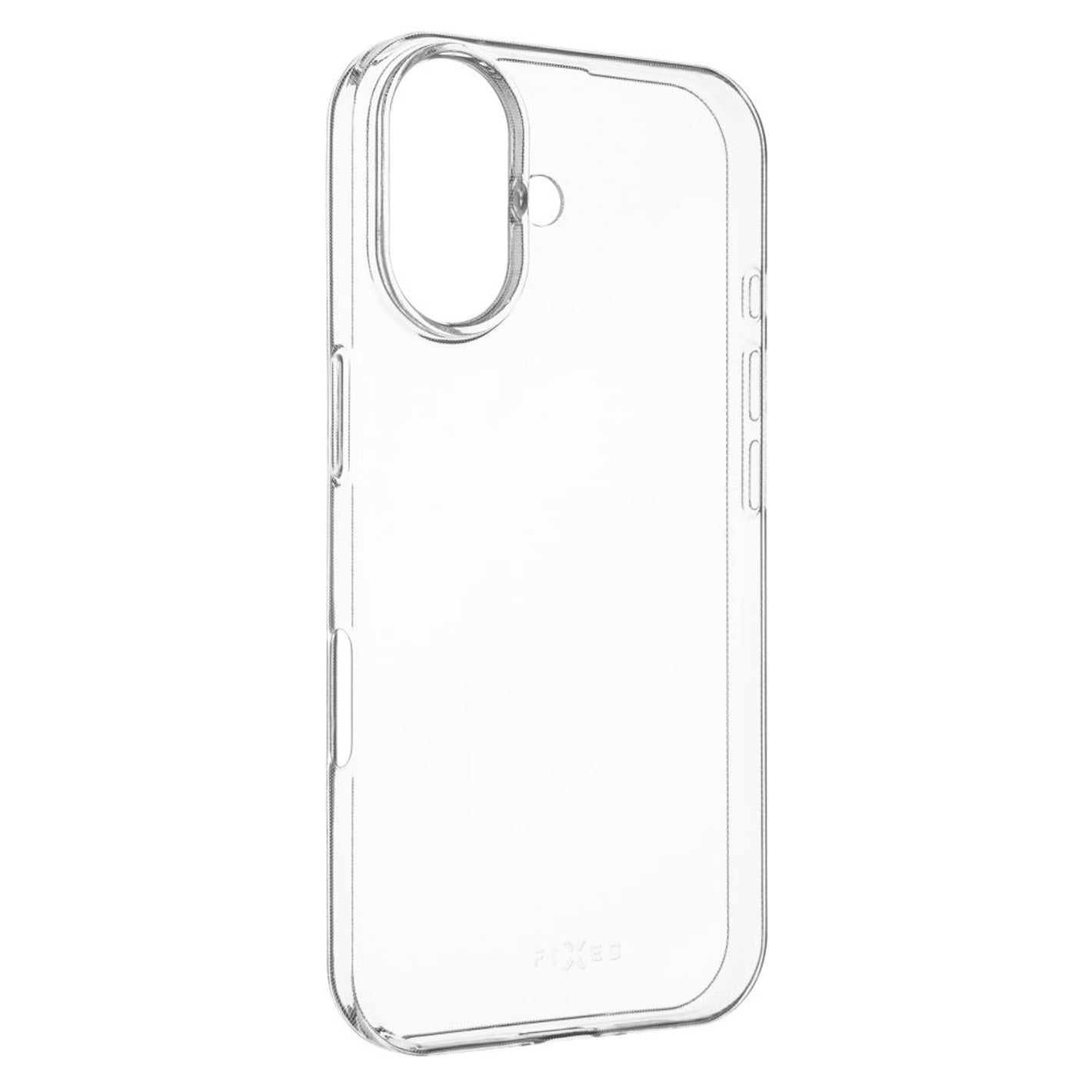 Ultratenký TPU gelový kryt FIXED Story Slim pro Apple iPhone 16, 0,6 mm, čirý - FIXED