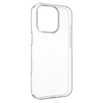 Ultratenký TPU gelový kryt FIXED Story Slim pro Apple iPhone 16 Pro, 0,6 mm, čirý - FIXED