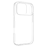 Ultratenký TPU gelový kryt FIXED Story Slim pro Apple iPhone 17 Pro, 0,6 mm, čirý - FIXED