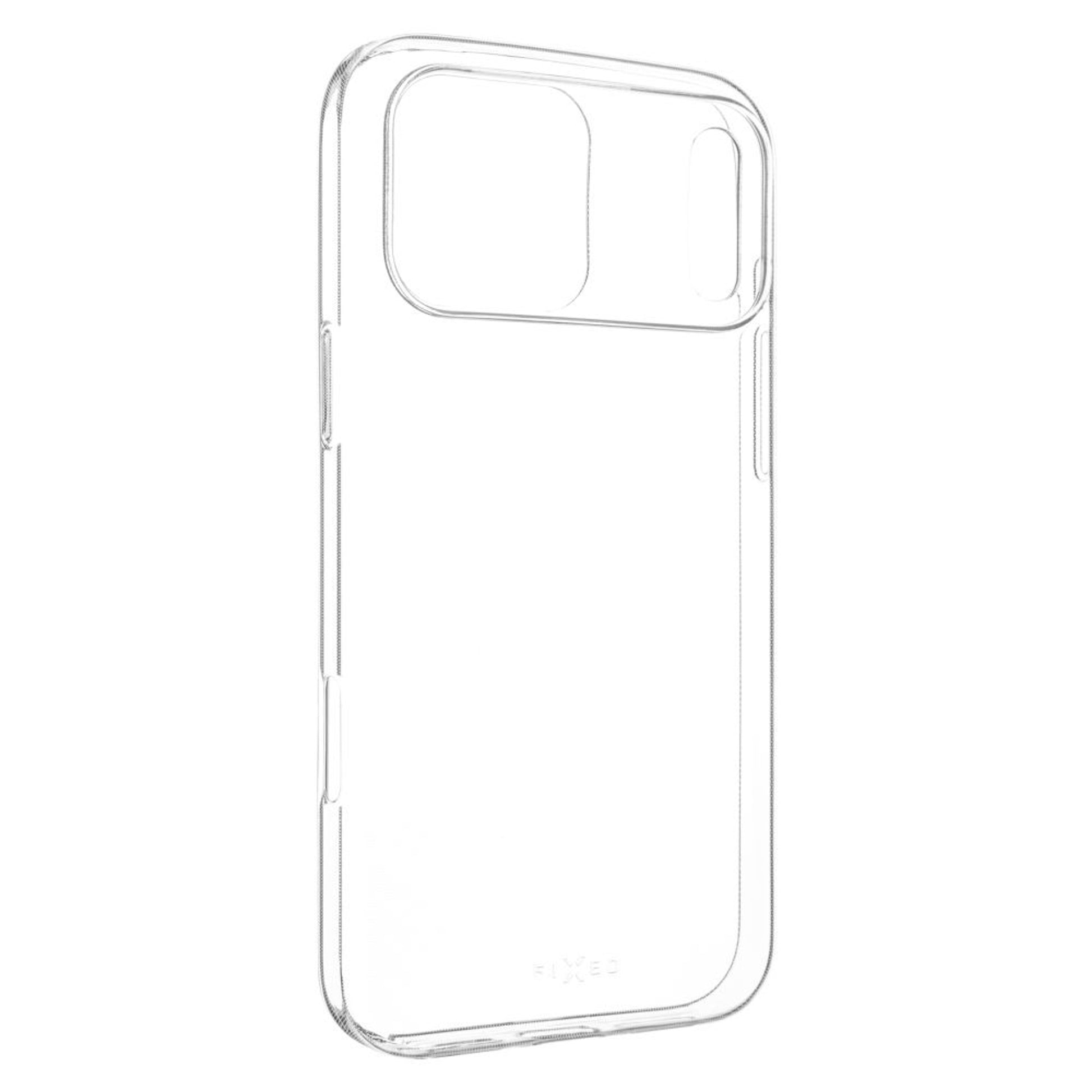 Ultratenký TPU gelový kryt FIXED Story Slim pro Apple iPhone 17 Pro Max, 0,6 mm, čirý - FIXED