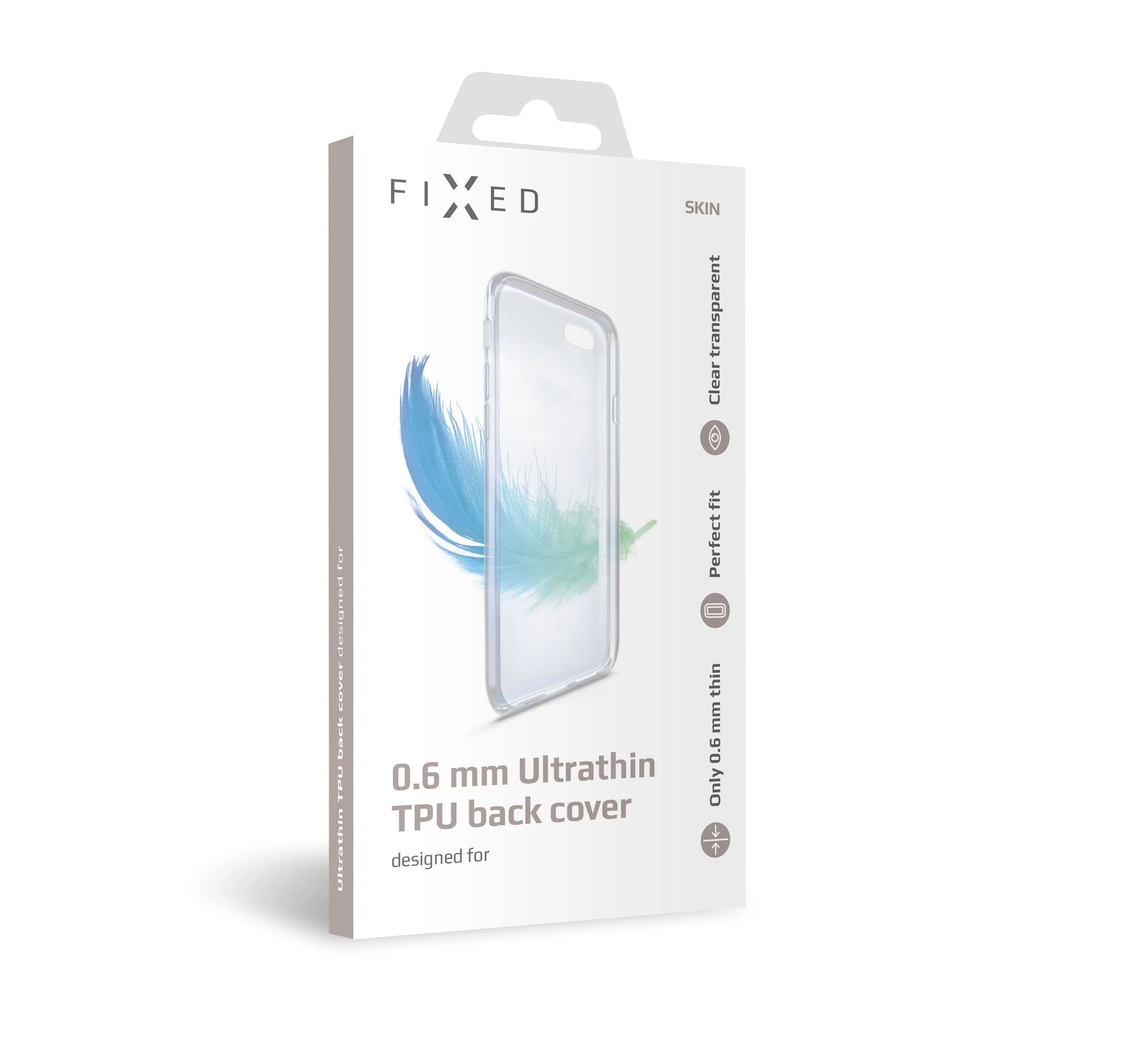 Ultratenký TPU gelový kryt FIXED Story Slim pro Apple iPhone 11, 0,6 mm, čirý - FIXED