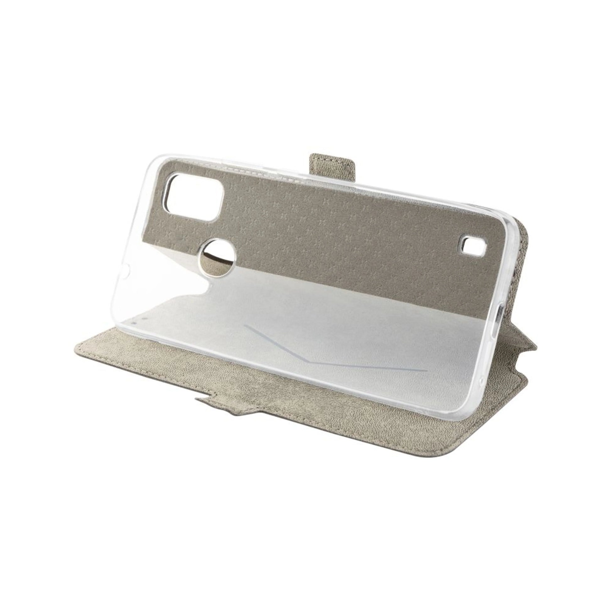 Tenké pouzdro typu kniha FIXED Topic pro ZTE Blade A51 (2021), černé - FIXED