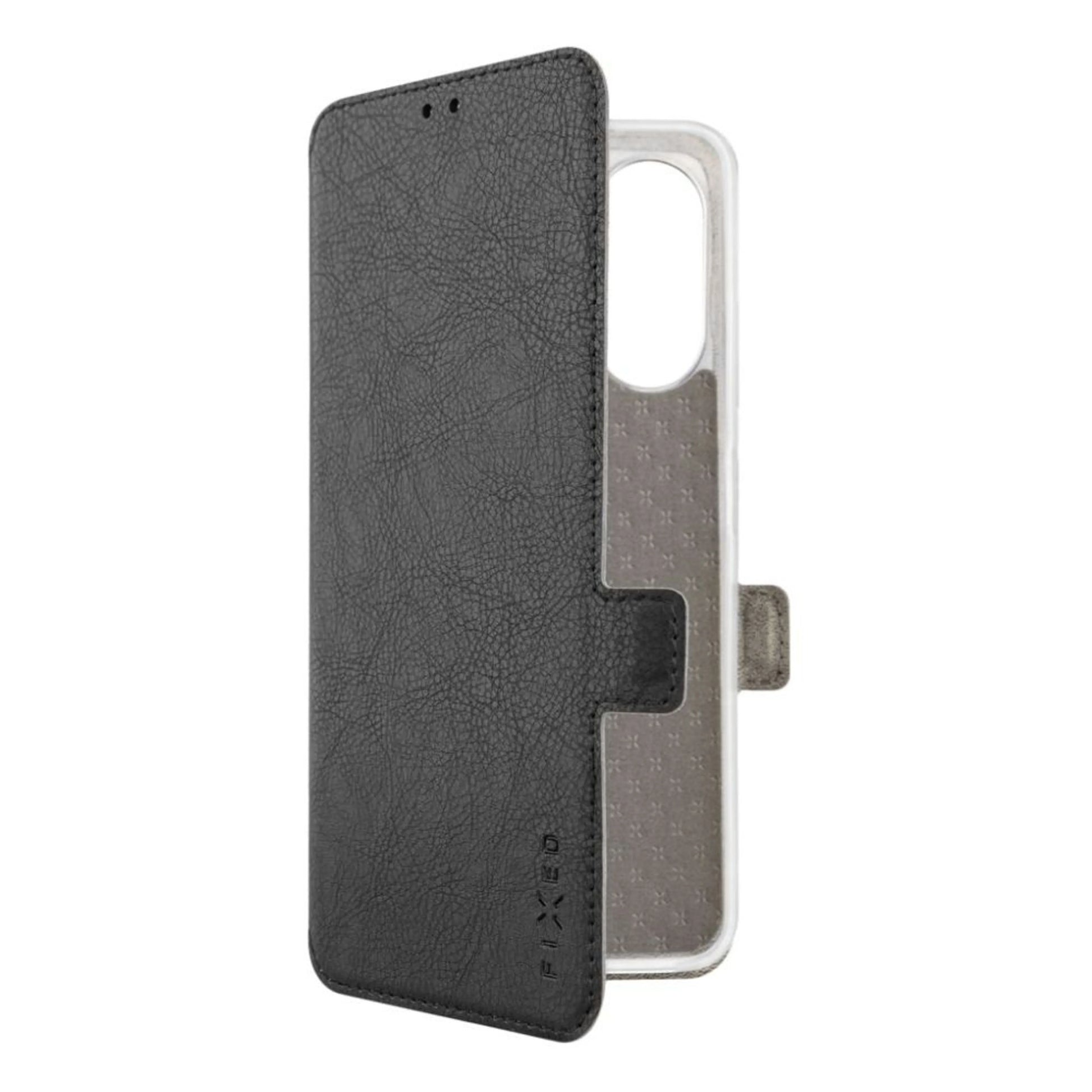 Cienkie etui typu book FIXED Topic do Infinix Hot 30i, czarne - FIXED