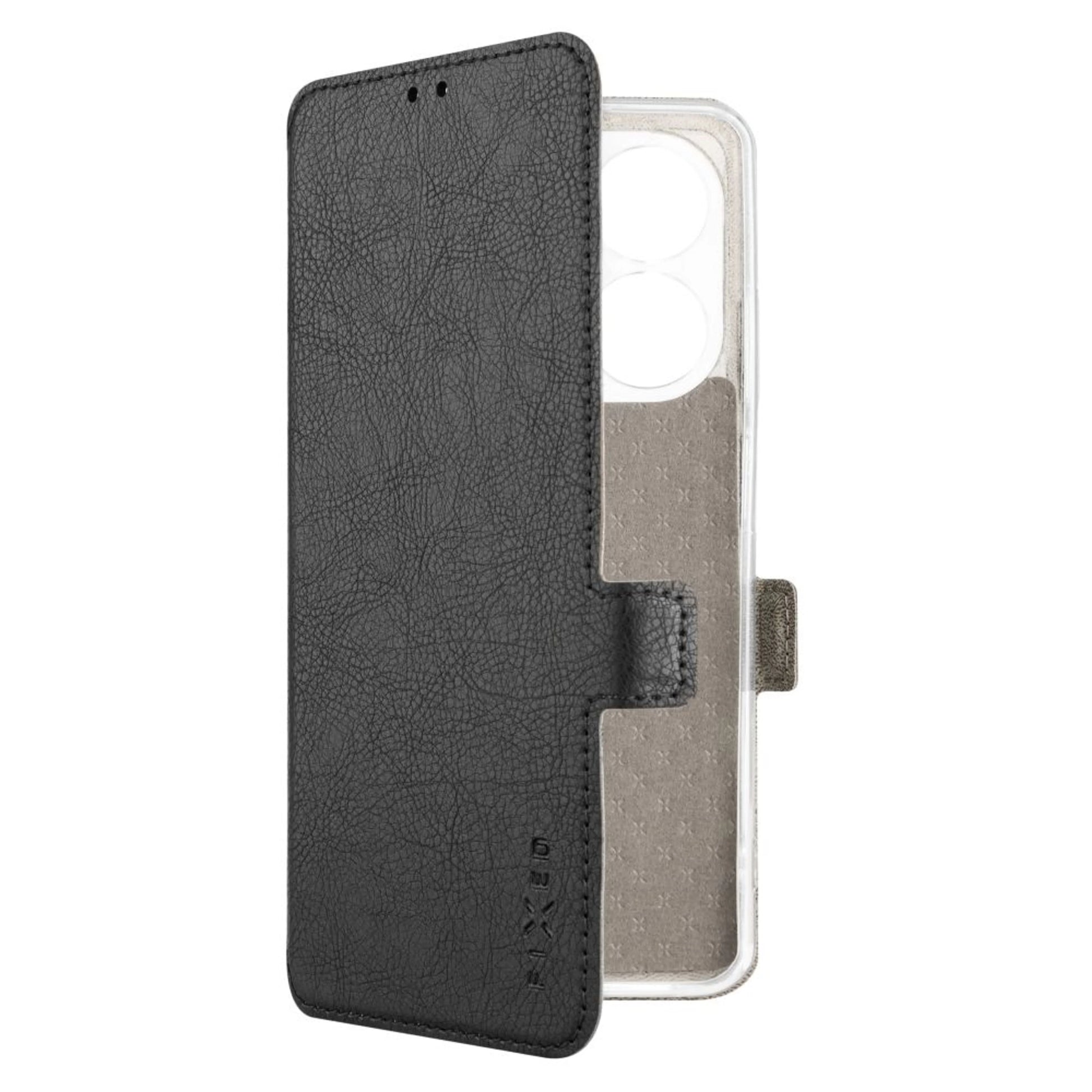 Cienkie etui typu book FIXED Topic do Infinix Smart 8/8 HD, czarne - FIXED