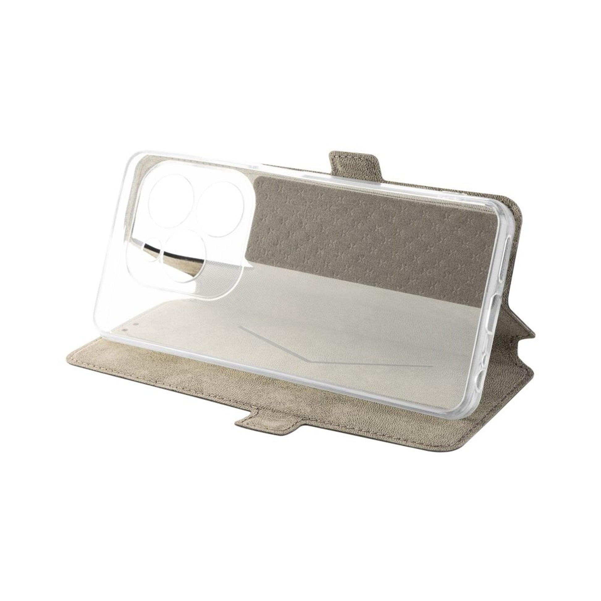 Cienkie etui typu book FIXED Topic do Infinix Hot 40i, czarne - FIXED