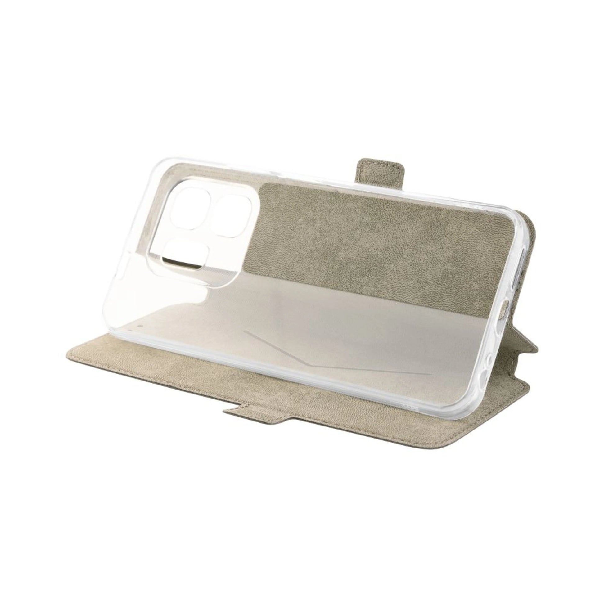 Cienkie etui typu book FIXED Topic do Infinix Smart 9/Hot 50i, czarne - FIXED