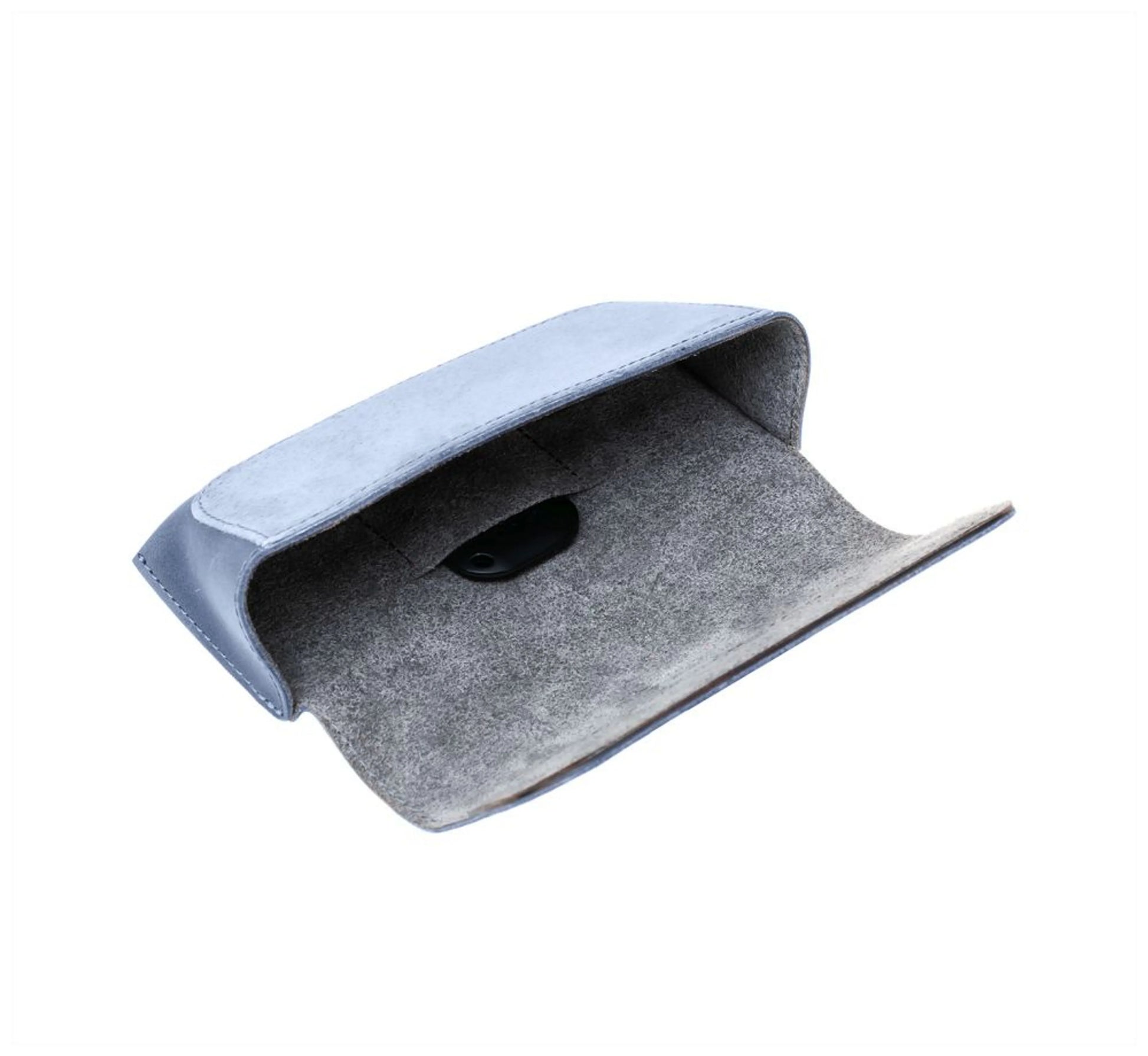 Pouzdro na brýle FIXED Case for Glasses s kapsou pro smart tracker, modré - FIXED