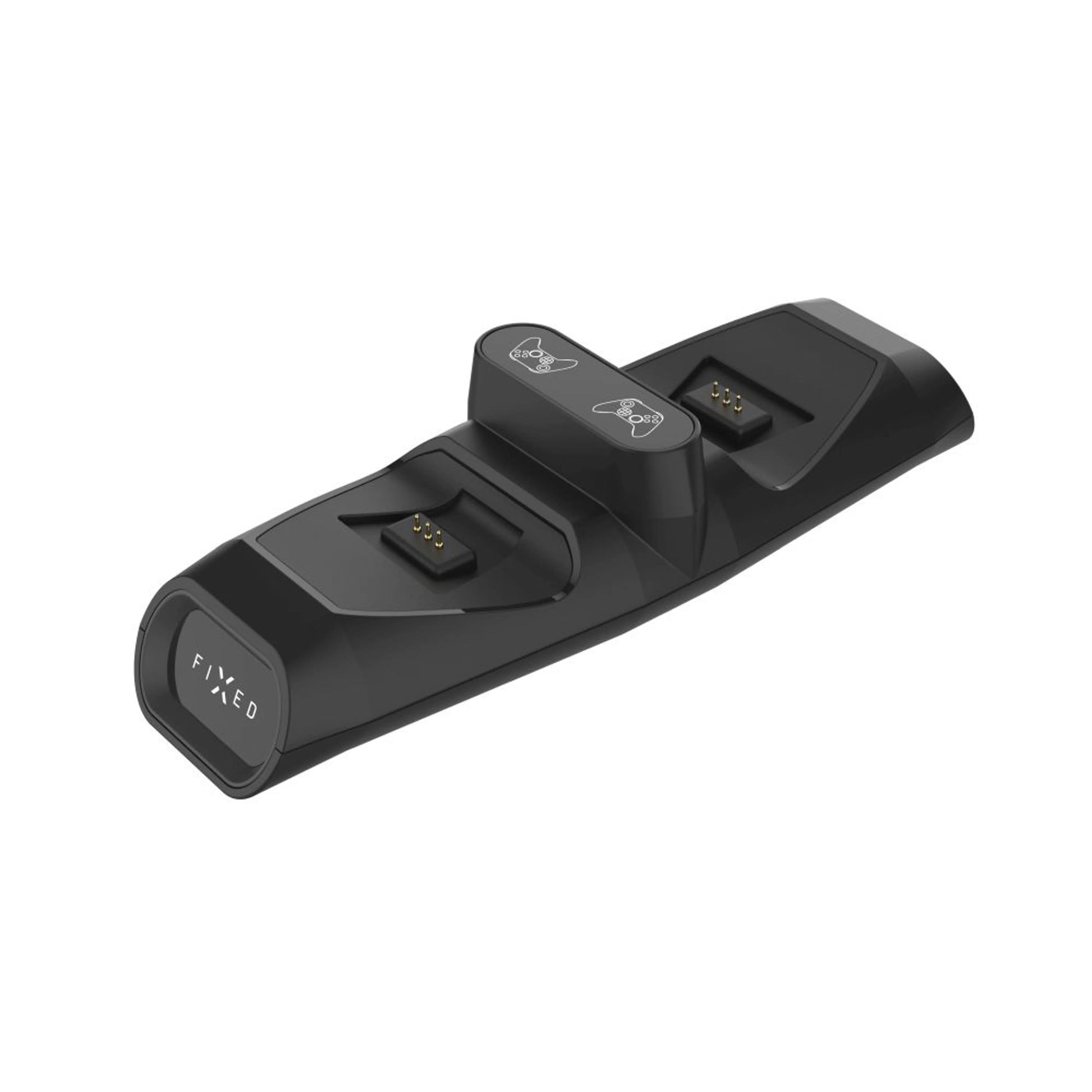 Dobíjecí stanice FIXED pro dva bezdrátové ovladače Xbox Series S, X a One, černá - FIXED