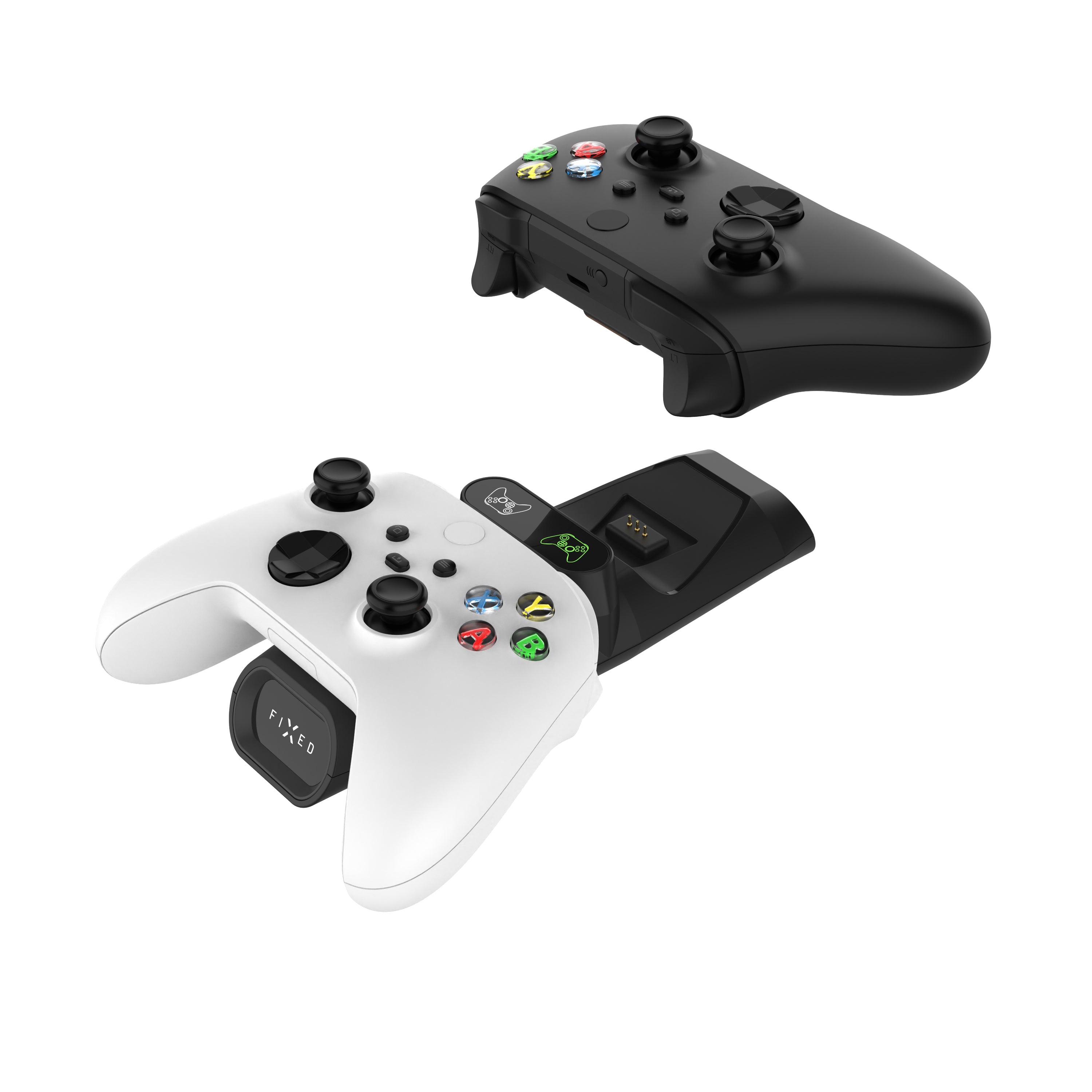 thumbnail image 2 of Dual Charging Dock + 2x Rechargeable Batteries For Xbox One/X/S Controllers – 2800mAh 2 of 4