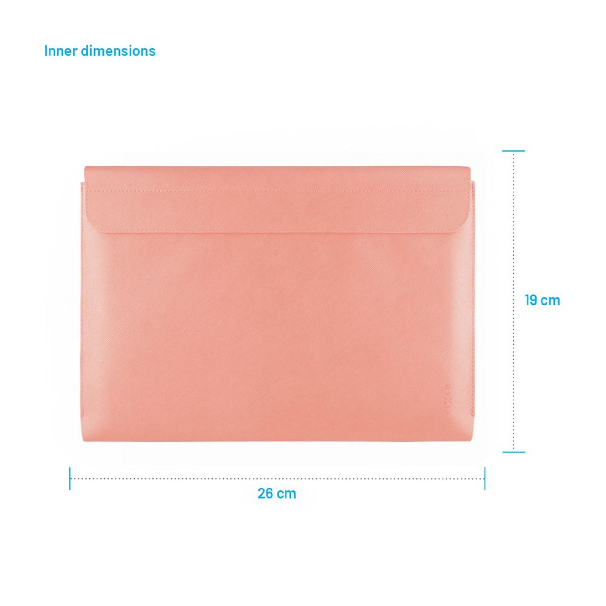 Pouzdro FIXED York pro tablety o úhlopříčce do 11", broskvové - FIXED