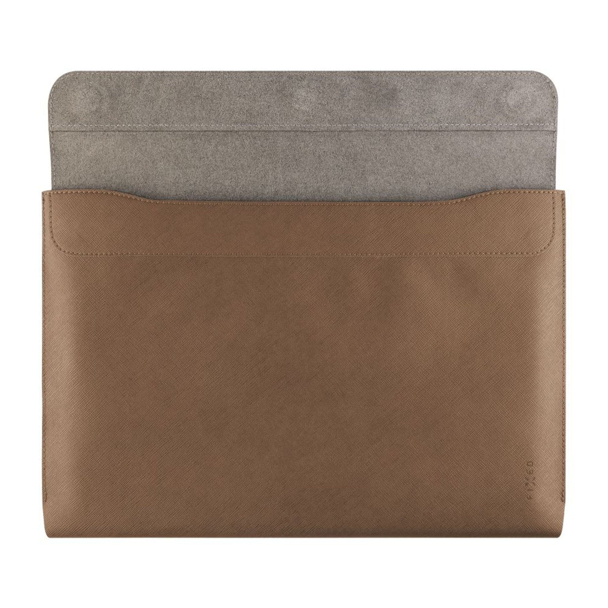 Pouzdro FIXED York pro notebooky o úhlopříčce do 15,3", kávové - FIXED
