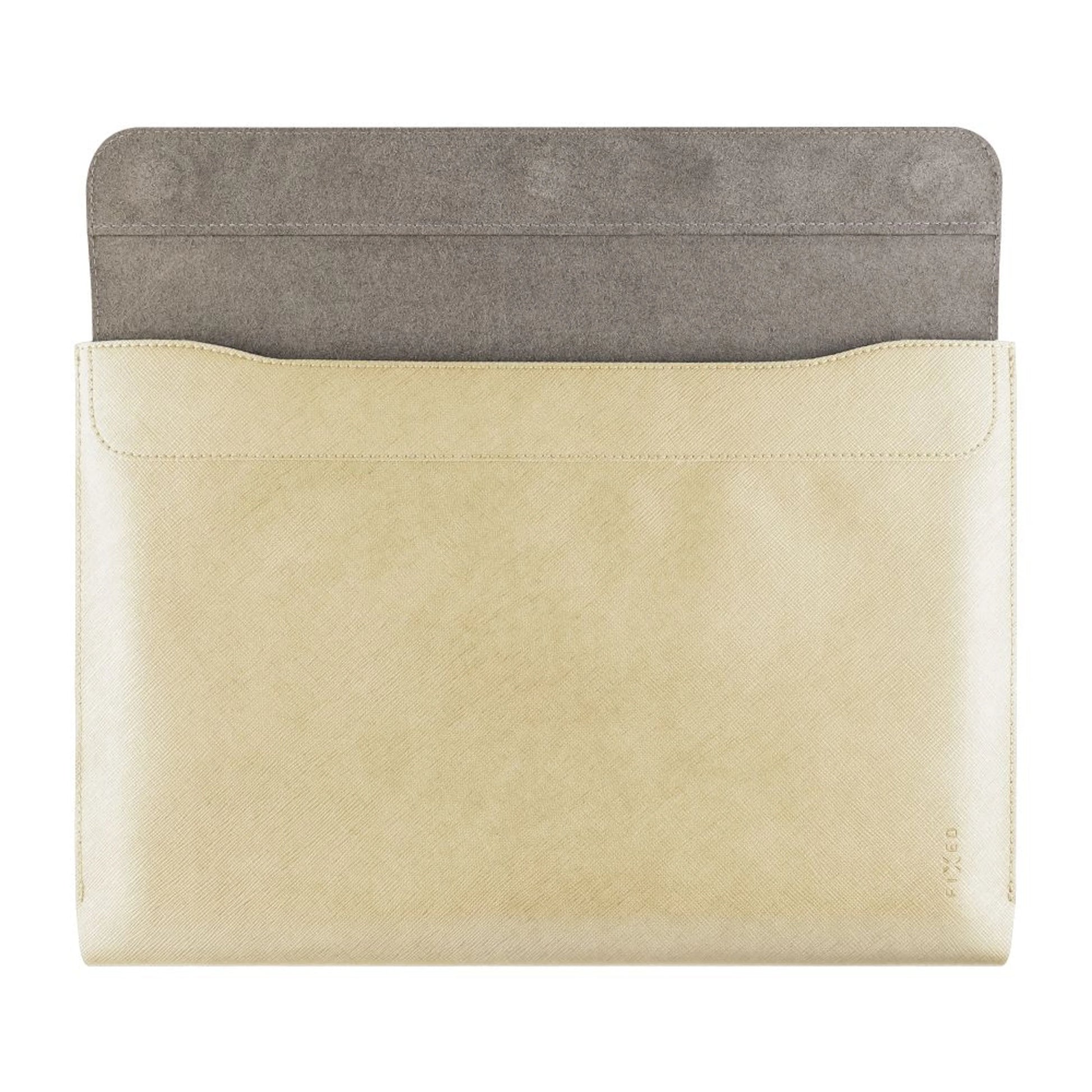 Pouzdro FIXED York pro notebooky o úhlopříčce do 15,3", světle žluté - FIXED