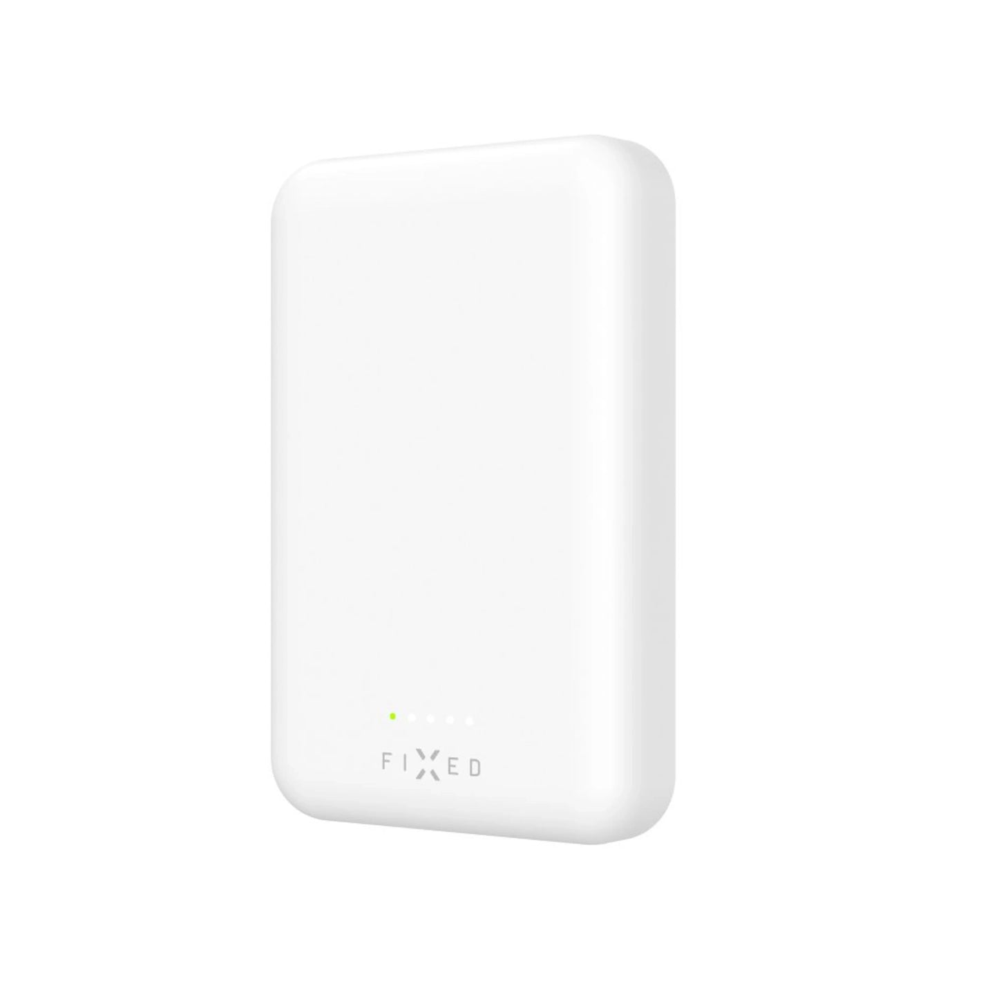 Powerbanka FIXED MagZen s bezdrátovým nabíjením a podporou Magsafe, 6 000 mAh, bílá - FIXED