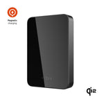 Powerbanka FIXED MagZen 10 Crystal s bezdrátovým nabíjením se standardem Qi2 a podporou MagSafe, 10 000 mAh, černá - FIXED