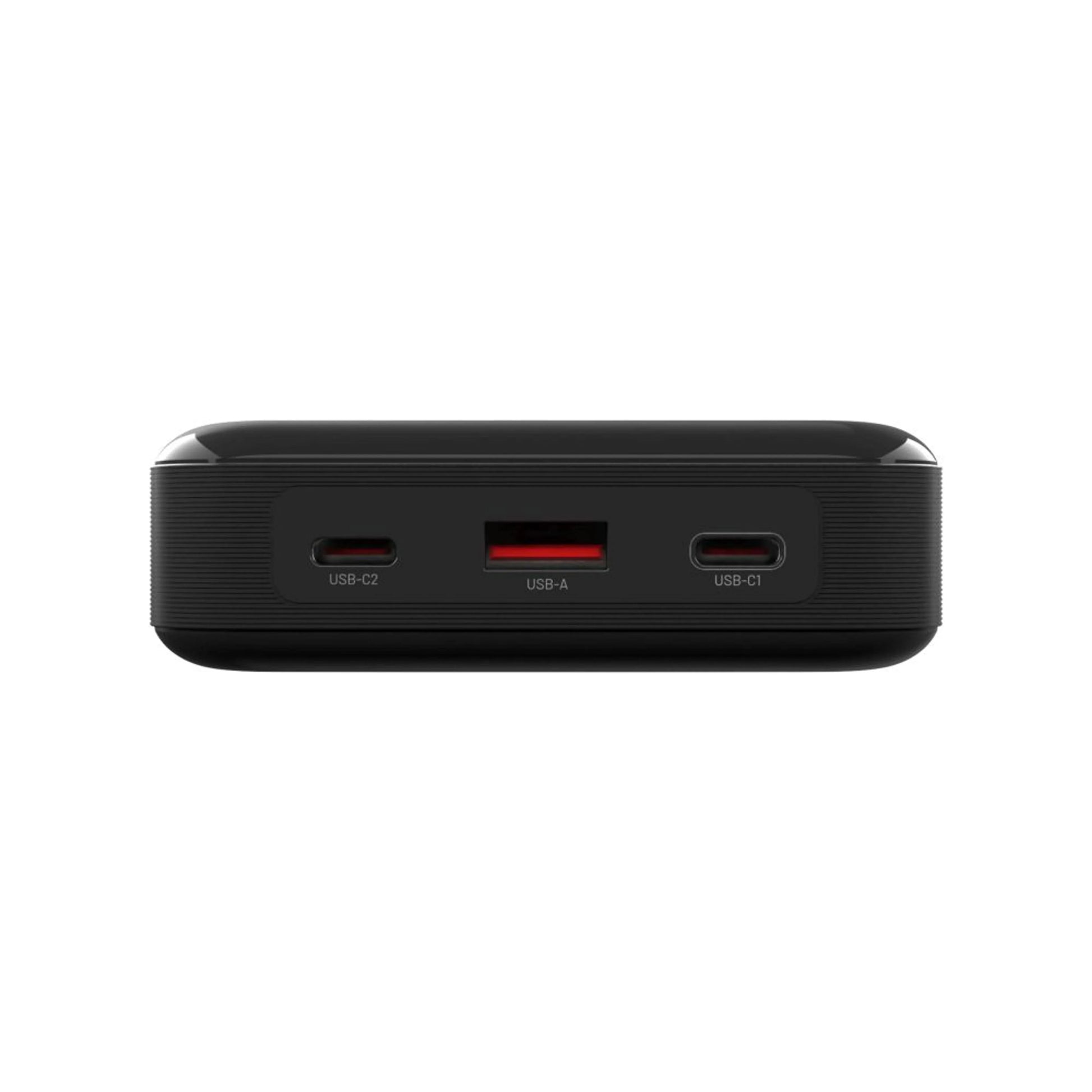 Powerbanka FIXED Zen 20 Pro s LCD displejem a výstupem 130W, 20 000 mAh, černá - FIXED