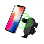 Automatický držák do auta s rychlým bezdrátovým nabíjením FIXED Matic, 15W, černý,rozbaleno - FIXED