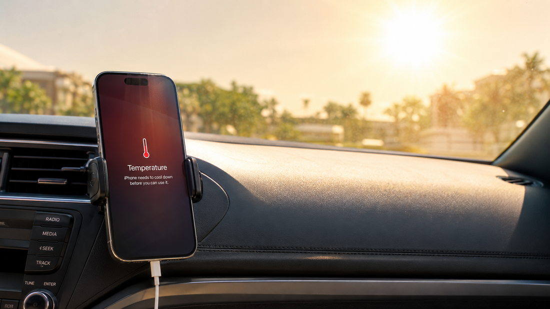 Přehřívá se ti telefon v autě? Přečti si, jak tě zachrání držák s aktivním chlazením