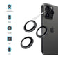 Ochronne szkła na obiektywy aparatu FIXED Camera Glass do Samsung Galaxy Z Flip8, czarne