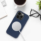 FIXED MagLeather für Apple iPhone 15 Plus, blau