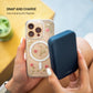 FIXED MagBloom Back Cover with MagSafe Support for Samsung Galaxy S26, Blush Plum