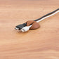 Organizer do kabli Cable Candy Mixed Beans, 6 szt., zielony i różowy