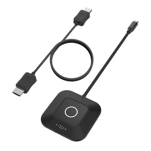 Bezdrátový HDMI Adaptér FIXED AirLink, 100W, PD 3.0, černý - FIXED