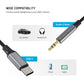 FIXED Link USB-C auf 3,5-mm-Klinkenstecker, 1,5 m, Space Grau