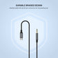 FIXED Link USB-C auf 3,5-mm-Klinkenstecker, 1,5 m, Space Grau