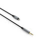 FIXED Link Lightning-auf-3,5-mm-Klinkenstecker-Audiokabel, 1,5 m, Space Grau