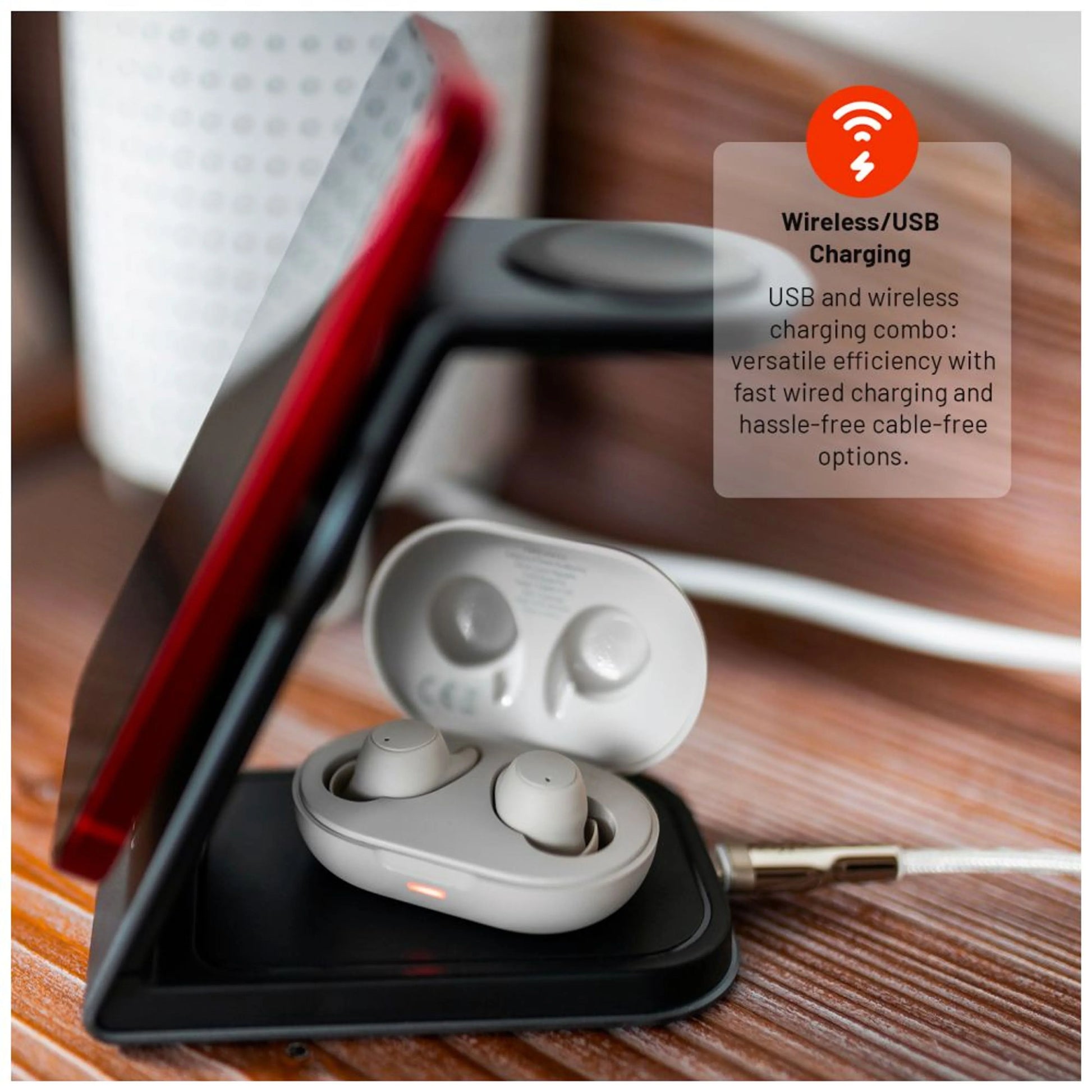 Charging Case Samsung Galaxy Earbuds Plus Review Wireless Charging