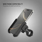 Universelle Handyhalterung für Motorräder und Fahrräder FIXED Bikee Anti-Shock mit Antivibrationsmodul, schwarz