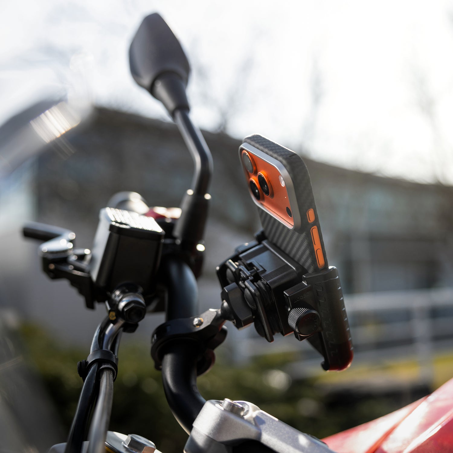 windschutz fahrradlenker Universelle Handyhalterung für Motorräder und Fahrräder FIXED Bikee An