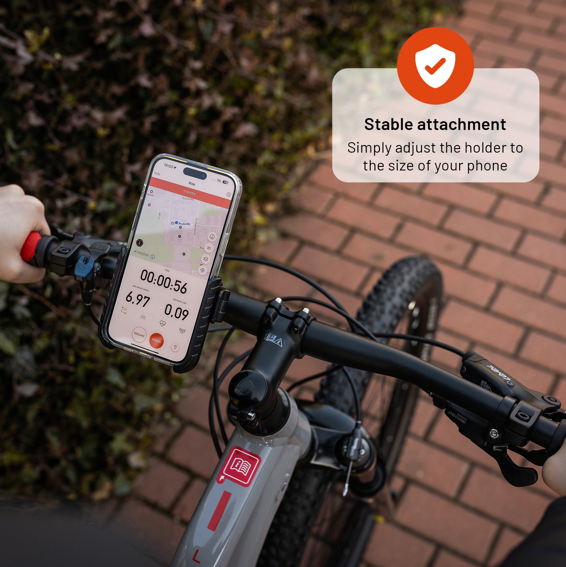 FIXED Bikee Plus, schwarz