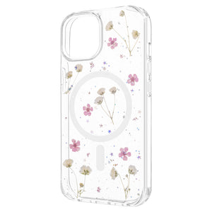 Zadní kryt FIXED MagBloom s podporou MagSafe pro Apple iPhone 15, Blush Plum