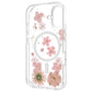 Zadní kryt FIXED MagBloom s podporou MagSafe pro Apple iPhone 16, Pink Blossom