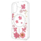 Zadní kryt FIXED MagBloom s podporou MagSafe pro Apple iPhone 17, Pink Blossom