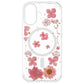 Zadní kryt FIXED MagBloom s podporou MagSafe pro Apple iPhone 17, Pink Blossom