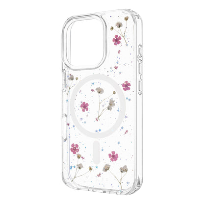 Zadní kryt FIXED MagBloom s podporou MagSafe pro Apple iPhone Air, Blush Plum