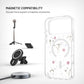 Zadný kryt FIXED MagBloom s podporou MagSafe pre Apple iPhone 17 Pro Max, Blush Plum