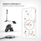 FIXED MagBloom Back Cover with MagSafe Support for Samsung Galaxy S26, Blush Plum