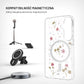 FIXED MagBloom Back Cover z obsługą MagSafe do Samsung Galaxy S26, Blush Plum